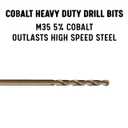 Drill America - GLBCOX1215/64 15/64" x 12" Cobalt Aircraft Extension Drill Bit, GLBCO Series