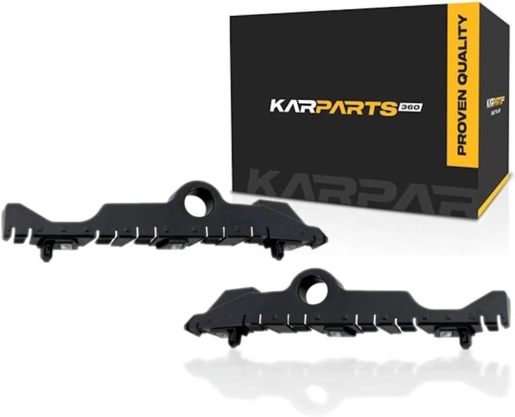 For Chevy Silverado 1500 2019 20 21 22 2023 Bumper Bracket Driver and Passenger Side | Pair | Front Side Guide | Replacement For GM1042155, GM1043155 | 84624943, 84624944