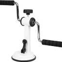 Arm Bike for Physical Exercise, Home Fitness Equipment for Seniors, Compact Arm Exerciser with Strong Suction & Adjustable Resistance for Dormitory and Renting House