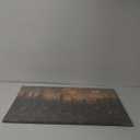 Full Moon Forest Canvas Wall Art Vintage Moonlit Pine Tree Mountains and Wildflowers Woodland Nature Landscape Picture Wall Decor Poster Print Artwork for Bedroom Living Room Home Decoration