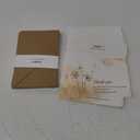 Crisky 50 PK Funeral Thank You Cards with Envelopes, Thank You for Your Sympathy Cards Watercolor Flowers Butterflies Bereavement Sympathy Thank You Cards for Funeral Family Friends (50 Pieces)