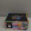 64 PCS Pastel Acrylic Paint Set with 12 Brushes, 2 Knives & Palette, 48 Colors (2oz/60ml) Art Craft Paint for Adults Artists Beginners, Canvas Ceramic Rocks Wood Painting Kit Art Supplies