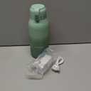 Momcozy Portable Bottle Warmer for Travel  Dual Heating Modes for Breast Milk & Water, Portable Milk Warmer with Fast Heating & Long Battery Life, 17 Ounces Large Capacity to Meet Your All-Day Needs (Gradual Change of Green)