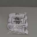 Janmercy 6 Pairs Catholic Socks Christmas Christian Gifts Bulk Athletic Running Ankle Sports Socks Faith Jesus Gift (White)