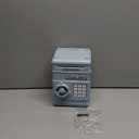 Electronic Piggy Bank, Mini ATM Password Money Bank Cash Coins Saving Box for Kids, Cartoon Safe Bank Box Perfect Toy Gifts for Boys Girls (Light Blue)