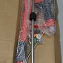 Upgraded Pressure Washer Gun with Extension Replacement Wand, M22 Fitting,7 Inch 30 Degree Curved Rod, 5 Nozzle Tips, 5000 PSI, 47 Inch