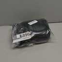 SAIREIDER Travel Pillow 100% Pure Memory Foam Travel Neck Pillow, Airplane Pillow for TravelingCarHomeOfficeWashable CoverBlack