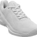 WILSON Women's Rush Pro 4.0 Sneaker (5.5, White)