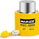 MMNZE 50T 50mm/2" Stroke Hydraulic Cylinder Jack Porta Power Ram Jack Single Acting Lifting Cylinder Retract Automatically for Machinery Ship Bridge Construction, 2 pack