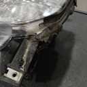 Headlight Assembly Compatible with GMC Sierra 2014-2018 1500 | 2015-2019 2500HD/3500HD Base/Denali/SLE/SLT, Halogen Headlamp Replacement W/O LED DRL, With Bulbs, Chrome Housing White Reflector