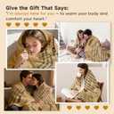 Get Well Gifts for Women, Extra Large Inspirational You are Not Alone Comfort Blanket, Supportive Plush Throw for Mom Sister Friend, Inspirational Spiritual Care Package, 50"x70" (Beige)