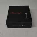 BACLIFE Hand Blown Crystal Champagne Flutes, Sparkling Champagne Glasses Set of 4, 7 oz