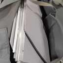 Newport 10ft 6in Newport Model Inflatable Dinghy Boat Transom Sport Tender - 5 Person - 15HP USCG Rated, White/Gray