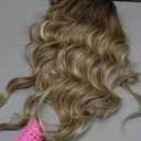 XIXIBI Blonde Wig with Bangs Dirty Blonde Wig for Women Long Wavy Curly Heat Resistant Fiber Synthetic for Daily Party Use (20inch)