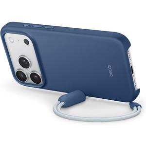 Beats iPhone 17 Pro Kickstand Case with MagSafe & Camera Control, Built in Stand & Lanyard, Matte Finish with Microfiber Lining  Bedrock Blue