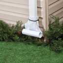Vinyl Downspout Gutter/Drain Extension, 46 Long