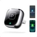 Wireless Carplay & Android Auto Adapter, Metal Design Mini & Stable 2-in-1 Dongle, Convert Vehicle's Wired CarPlay/Android Auto to Wireless, for iOS 10+/Android 11+ & Cars from 2016