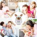 Positive Puppy Crochet Doll Dog Gifts - Birthday Gift for Best Friend, Teacher, Coworker, Nurse, Sister, Mom, Dad - Handmade Emotional Support Crochet Gift for Women, Men