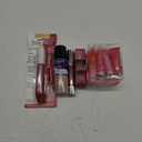 Maybelline Super Stay Teddy Lip Tint; L'Oreal Paris Makeup Double Extend Tubing Mascara; COVERGIRL & Olay Simply Ageless 3-in-1 Liquid Foundation; Clinique Chubby Stick Tinted Lip Colour Balm; M&U Glitter Lip Gloss Set with Carrying Case