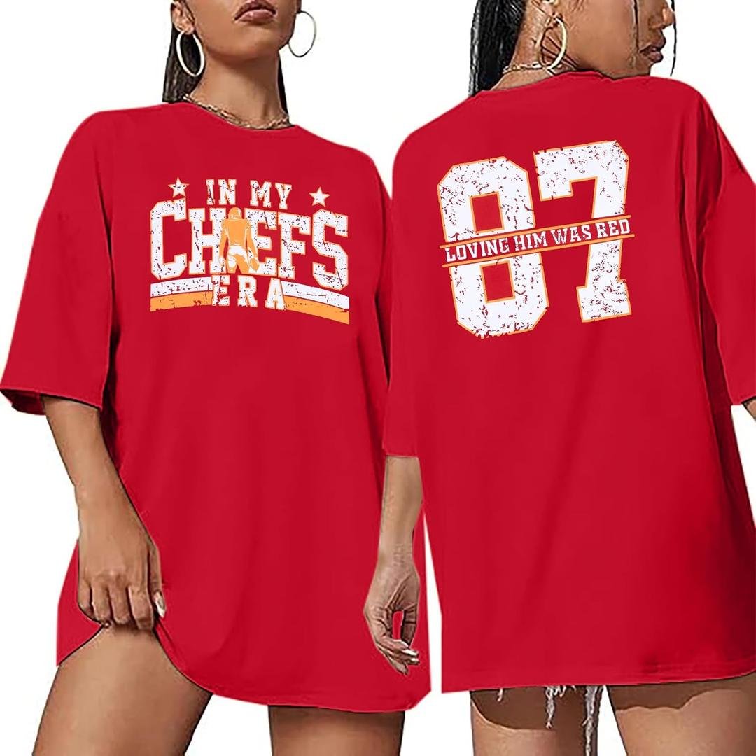 in My Game Day Era Shirts Women Game Day Football Season Number 87 Shirt