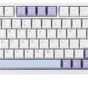 EPOMAKER Ajazz AK820 Pro 75% Wireless Mechanical Keyboard with TFT Smart Display&Knob, Gasket-Mounted Gaming Keyboard, BT/2.4GHz/USB-C Wired (Purple, Gift Switch)