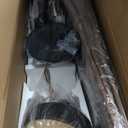 Outdoor Ceiling Fan with Light: 52 Inch 3 Blade Outdoor Fans for Patios - Modern Walnut Ceiling Fan with Dimmable Light Remote Control Ultra Quiet Reversible DC Motor Timer