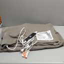 BLACK+DECKER Heated Blanket Electric Throw, Fleece Electric Blanket, Heating Blanket with 4 Heating Levels, 3H Timer, Auto Shutoff, Fast Heating (50x60 inches, Grey)