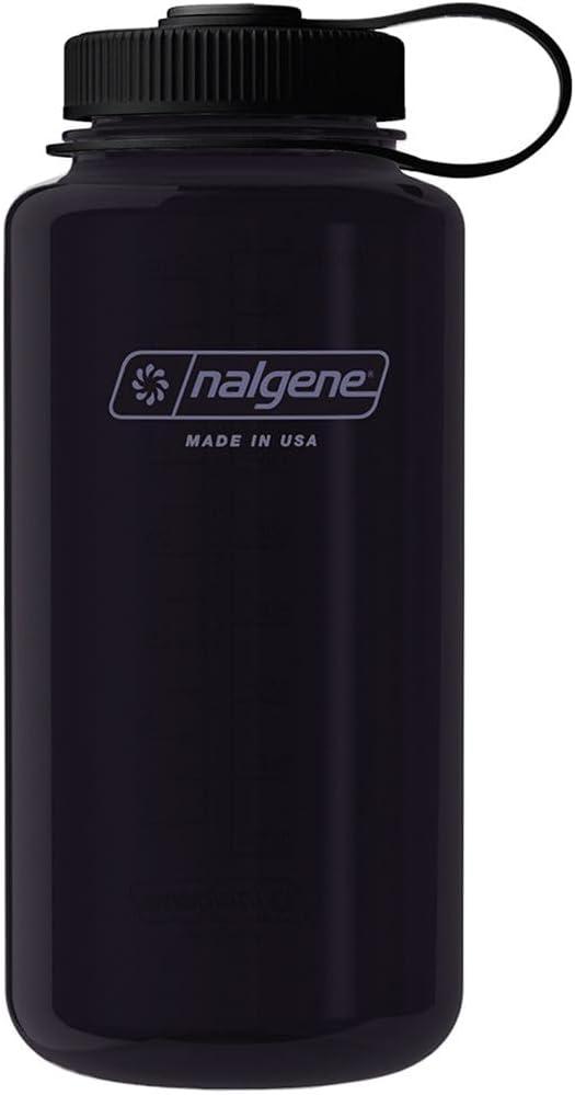 Nalgene Sustain Tritan BPA-Free Water Bottle Made with Material Derived From 50% Plastic Waste (using ISCC certified mass balance), 32 OZ, Wide Mouth (Odyssey)