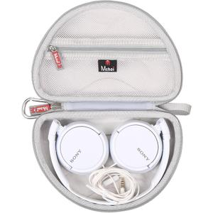 Mchoi Hard Travel Storage Case Fits for Sony MDR-ZX110 / MDRZX110AP / MDRZX110NC / MDR-ZX310AP ZX Series Wired On-Ear Headphones, Case Only, Black