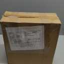 AuroraTurn 11.8" Bathroom Exhaust Fan with Light, 110 CFM, 1.0 Sones, 3.15 Inch Duct Ceiling Vent Fan with 18W 6500k LED Light, Quiet Square Bath Fan Light Combo for Home Bath Hotel