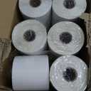 Compatible 3" x 1" Direct Thermal Labes Replacement for Barcodes Postage Address Shipping Compatible with Rollo & Zebra Desktop Printers Adhesive & Perforated (12 Rolls, 1300 Labels/Roll)