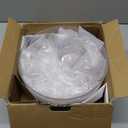 Kusini Drink Fountain for Parties - 1.5 Gal, 3 Tier Punch Bowl Drink Tower, LED Base, 4 Reusable Cups - Drink Dispenser Machine for, Juice, Punch, Pani Puri Fountain for Party Hosting Supplies