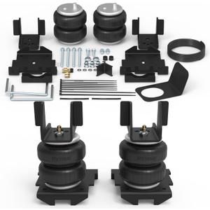RETRUE Rear Air Bags Suspension Kit for 2007-2018 Chevrolet Chevy Silverado GMC Sierra 1500 Truck Towing, 5000 Lbs of Load Leveling Capacity, Replacement for Firestone 2430 Ride Rite Airbags
