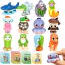 BLSFXROE 24 Pack Easter Italian Brainrot Squeeze Toys, Soft Stress Relief Fidget Toys, Slow Squishy Toys Bulk for Kids Boys Girls