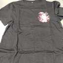 Breast Cancer Awareness Shirt Women in October We Wear Pink Ghost Shirts Pink Ribbon Short Sleeve Tee Tops Size M