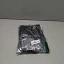 YEOREO Women's Mini Flare Workout Butt Lifting Hidden Scrunch Seamless Yoga Legging Pants 28" inseam, X-Small, Black