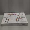 Ladder Stabilizer, Extended Ladder Stabilizer Accessory for Roof Gutter, Wing Span/Wall Ladder Standoff with Non-Slip Rubber Bottom pad,Heavy Duty Telescopic Ladder Accessories 1-Pack