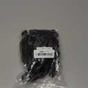 Large Rubber Bands Heavy Duty, 22 Pcs Size 107 Black Rubber Bands, Elastic Bands Suitable for Office Supplies and Trash Cans.