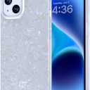 Cocomii - Rectangle Case Compatible with iPhone 14 Plus - Opalescent Pearl, Glitter Sparkle, Glossy, Women Girls Men, Protective Phone Case for iPhone 14 Plus 6.7 inch, Iridescent