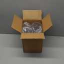 US Acrylic Optix Plastic Reusable Drinking Glasses (Set of 8) 26oz Iced-Tea Cups in Clear | BPA-Free Tumblers, Made in USA | Top-Rack Dishwasher Safe