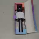 Amazmic Kids Karaoke Microphone Machine Toy Bluetooth Microphone Portable Wireless Karaoke Machine Handheld with LED Lights, Gift for Children Adults Birthday Party, Home KTV