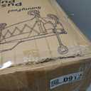 SUNNYFEEL 550LBS Push Pull Foldable Wagon with Tailgate & Big Wheels