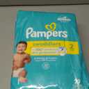 Pampers Swaddlers Diapers, Size 2 (10-22 lbs), 29 Count, Absorbent, Keeps Baby Dry and Comfortable, Skin Safe Disposable Baby Diaper 