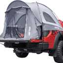 HEYTRIP Truck Bed Tent 5.0ft-6.8ft Waterproof Pickup Truck Tent Double Layer 2 Person Truck Tent Camper for Camping Fishing (6.1-6.6 FT with Rainfly)