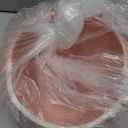 8in Pink Ceramic Self Watering Planter - Terracotta Maintenance Plant Seeder for Indoor African Violet Plants (7.5in)