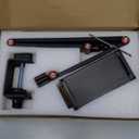 Tablet Stand Holder for ipad,Portable Monitor Stand Holder 15.6'',16'',Desk Mount with 360Rotate Base,Fits for 4.7-16" Phone,Kindle,Fire HD,Nintendo Switch (Black)