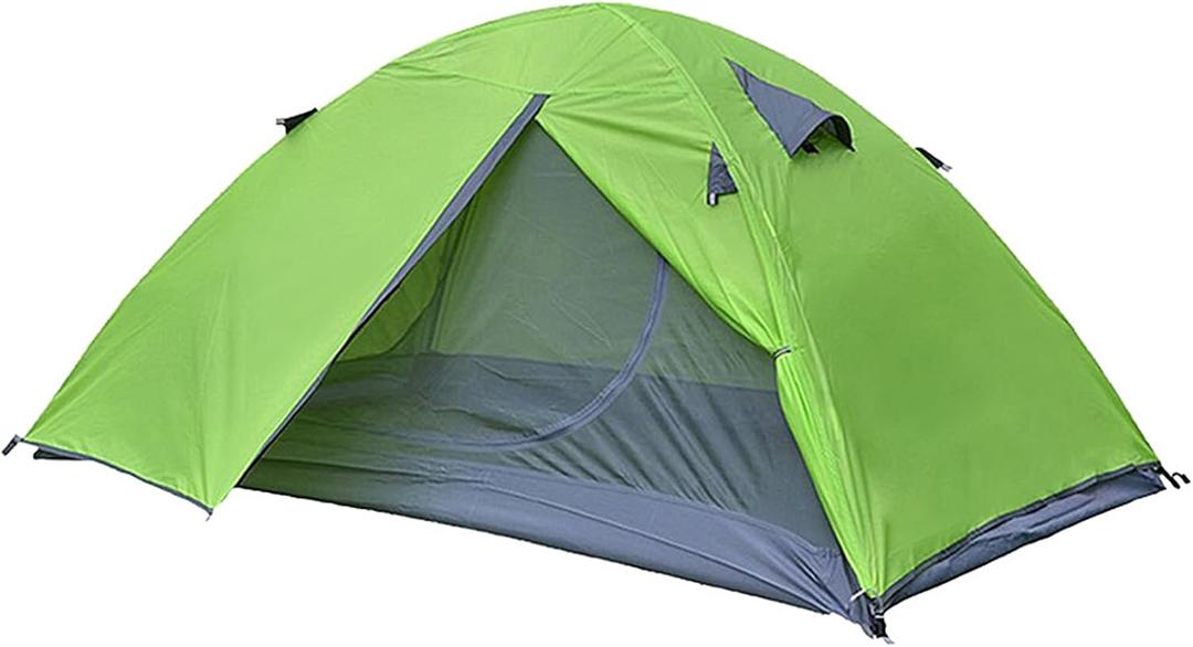 Camping Tent 2 Person Waterproof Portable Instant Tent with 1-Minute Setup Lightweight Tent for Camping Beach Outdoor Travel Backyard Green