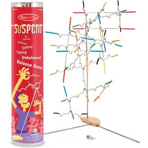 Melissa & Doug Suspend Family Game (31 pcs) - Wire Balance Game, Family Game Night, Family Activities, Games For Kids Ages 8+