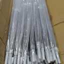 50 Pcs Wedding Clear Umbrella Bulk for Rain, Large Windproof Stick Umbrellas with J-Hook Handle for Wedding Bride Groom Photography, Prom, Graduation, Golf, Parties and Outdoor Events