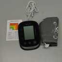 AILE Blood Pressure Monitor, Blood Pressure Machine Upper Arm Large Cuff(8.7"-16.5" Adjustable),Automatic high Blood Pressure Cuff for Home use (Black)